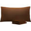 Taies d'oreiller de lit, 1800 taies d'oreiller en microfibre brossée avec fermeture à enveloppe - NTBAY-850268712-870779266