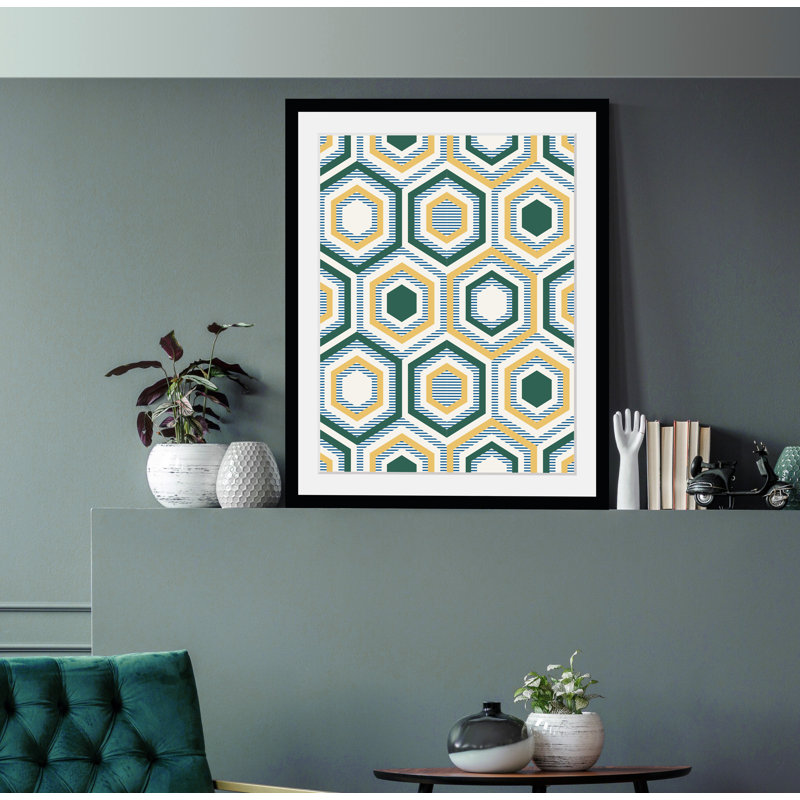Pattern - Single Picture Frame Print