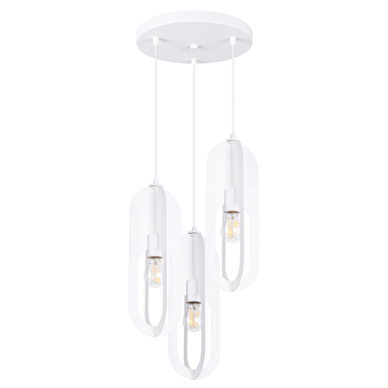 Bernold 3 - Light Stainless Steel Pendant