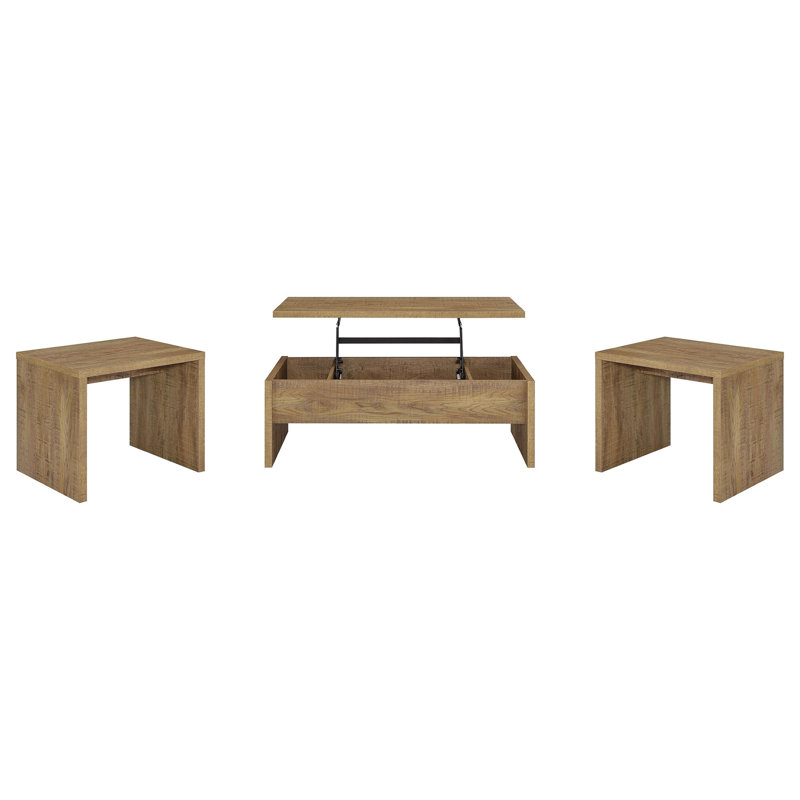 Ensemble de tables basses 3 pièces Parker
