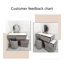 Makeup Vanity with Light mirror,5 drawers,1 chair-1288755161
