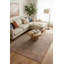 Tapis brun à motif tissé rétro-2063119038