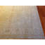 Tapis unique en laine noué à la main beige / vert clair de 8 pi x 10 pi