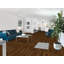 Tapis floral bleu Oushak