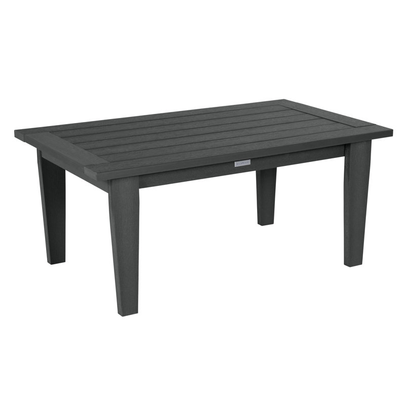Lehigh Deep Seating Conversation Table, Black