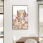 la Floraison V Framed Painting Canvas