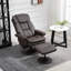 Fauteuil inclinable avec repose-pieds HOMcom