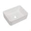 Lavabo de salle de bain vasque rectangulaire en céramique 16 po x 12 po-1798288599