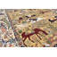 Tapis traditionnel Kelayeh couleur champignon