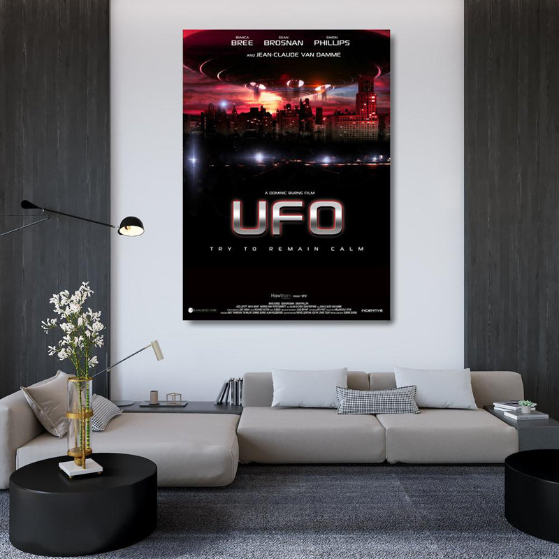 UFO, 48" H x 34" W