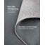 Solid Colour Machine Tufted Shag Area Rug-97910378-97910379