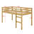 Wooden Loft Bed With Ladder-122058760