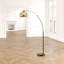Loreta 170cm Black Arched Floor Lamp