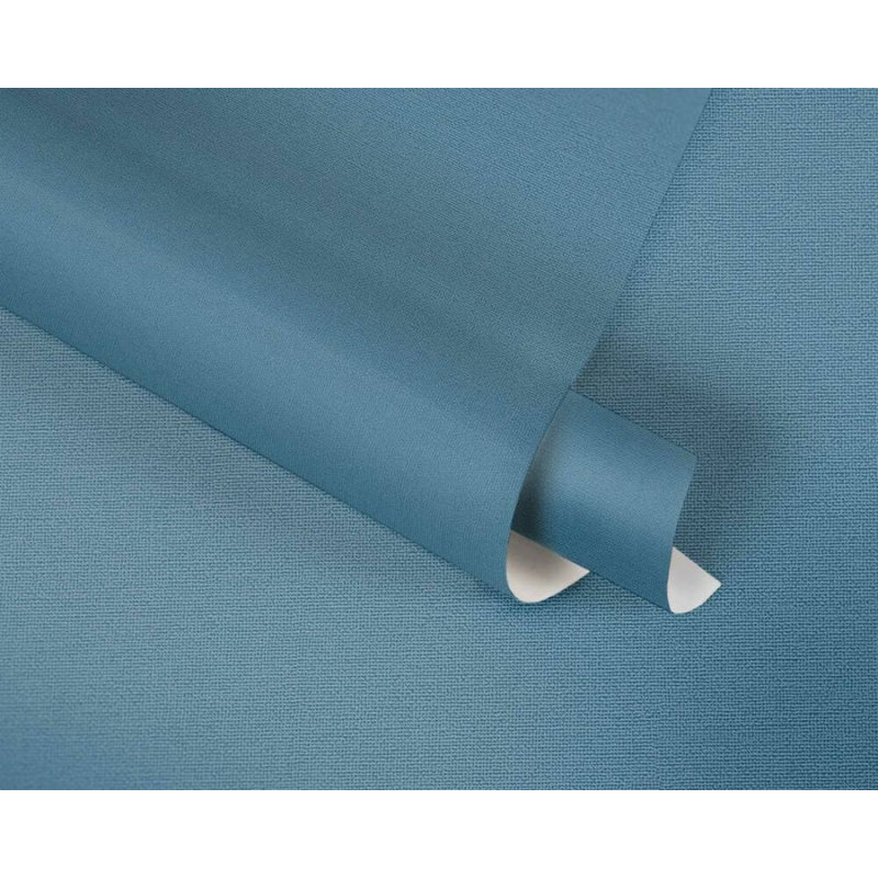 Rouleau de papier peint texturé L 33 pi x l 21 po, Bleu