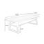 Bureau rectangulaire en bois massif noyer-424182314