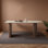 Modern Rustic Solid Wood Dining Table