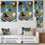 Golden Spheres Infinity III - reproduction sur toile-519549747-519549751