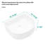 Lavabo de salle de bain vasque Modern