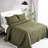 Microfiber Reversible Oversized 3 Piece Coverlet, Bedspread Set-1750834164-1750834152