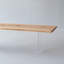 Durable Natural Ash Wood Large Tabletop Table-1731133035
