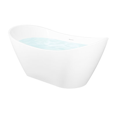67'' x 31'' Freestanding Soaking Acrylic Bathtub