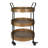 Rayle Round Solid Wood Bar Cart
