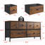 Meuble télé avec commode 6 tiroirs pour commode de chambre à coucher, commodes et commodes-174358122