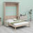 Murphy Bed With Sofa And LED