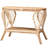 Roloff 39.4'' Rattan Console Table