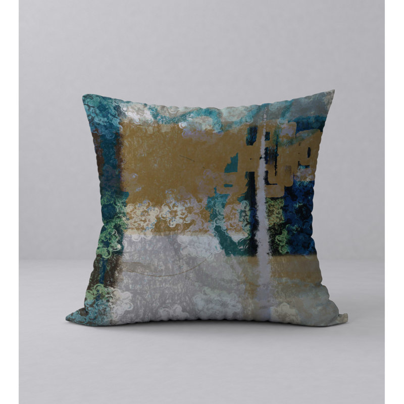 Housse de coussin décorative carrée exceptionnelle et insert, 20 po x 20 po