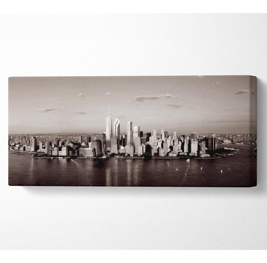 Kunstdruck New York City Waters Brown