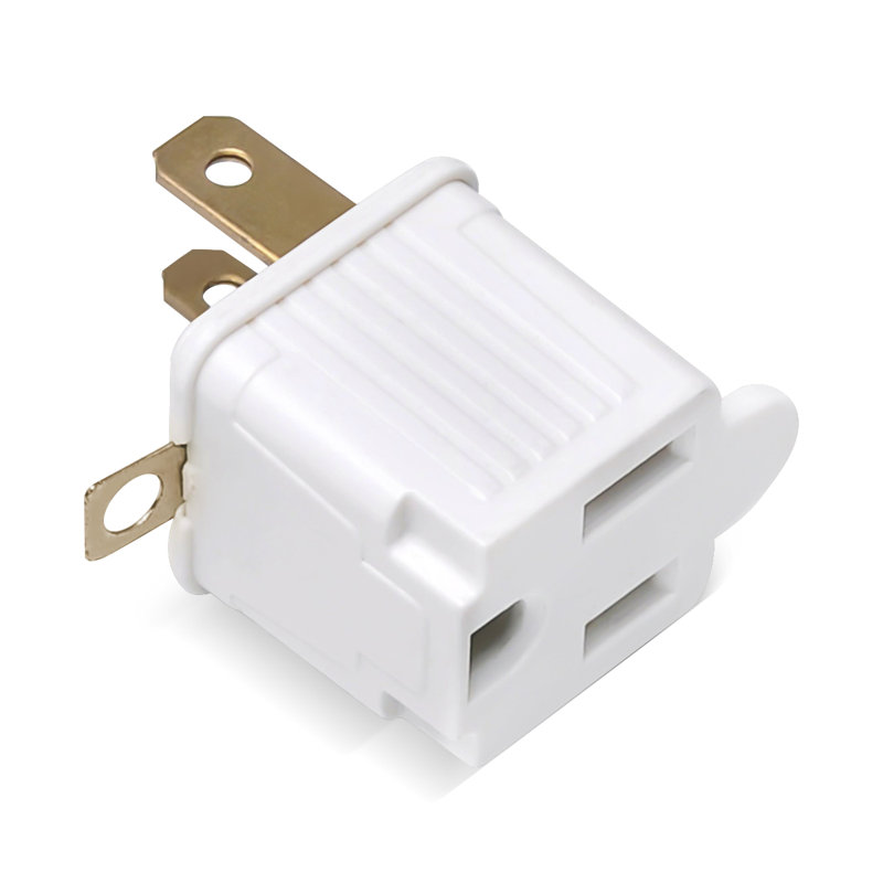 Adaptateur de mise à la terre à une prise