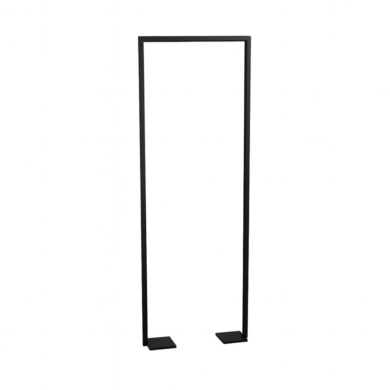Linea 1 Towel Stand, Matte Black, 55.13" H x 19.75" L x 4" W