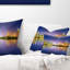 Coussin lombaire et ciel cityscape singapour