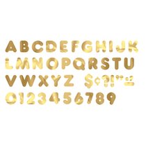 Gold Letters Wall Decor - 4 Letters - Spells LAKE