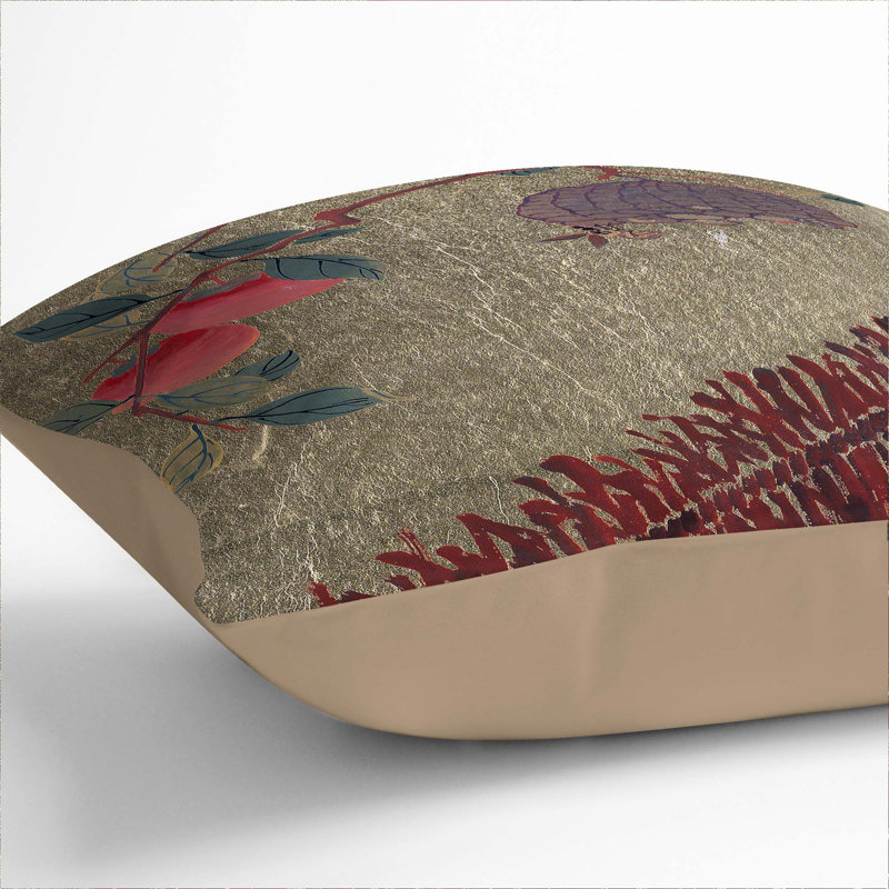 Square Cushion, 40cm H x 40cm W x 15cm D, Stone