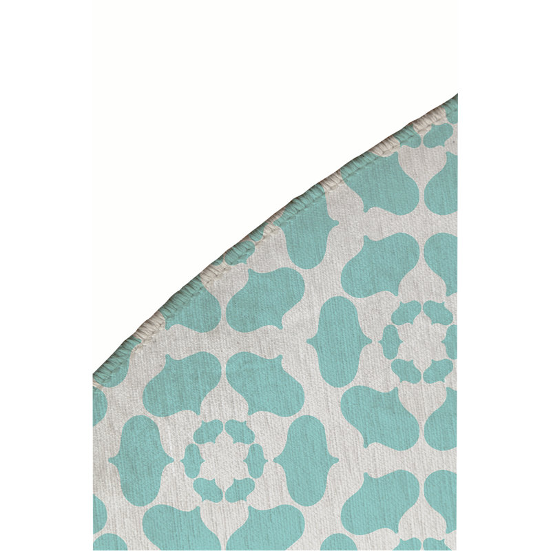Tapis d'extérieur Cleo, Rond 5 pi