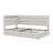 Upholstered Twin Size Daybed With Storage 2 Drawers And LED Lights-944801906