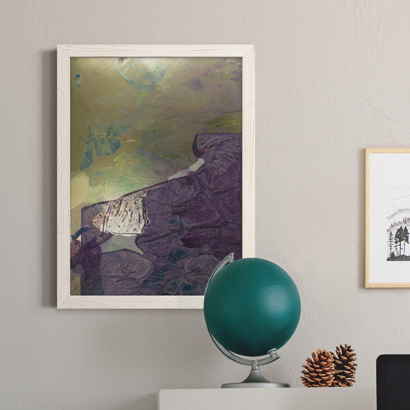 Toile encadrée de qualité supérieure Monet's Landscape IV - Prêt à accrocher, Blanc, H 32 po x l 23 po x P 1 po