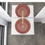 Lavabo de salle de bain rond en verre texturé 16 po Scotch - Collection Timeless-128042367-90991014