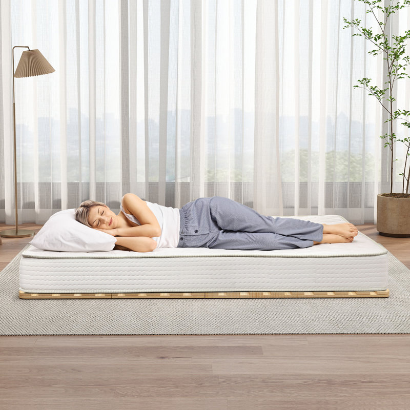 Solid Pine Wood Foldable Slatted Bed, Japanese Bed Frame, Beds Plate for Floor, Twin