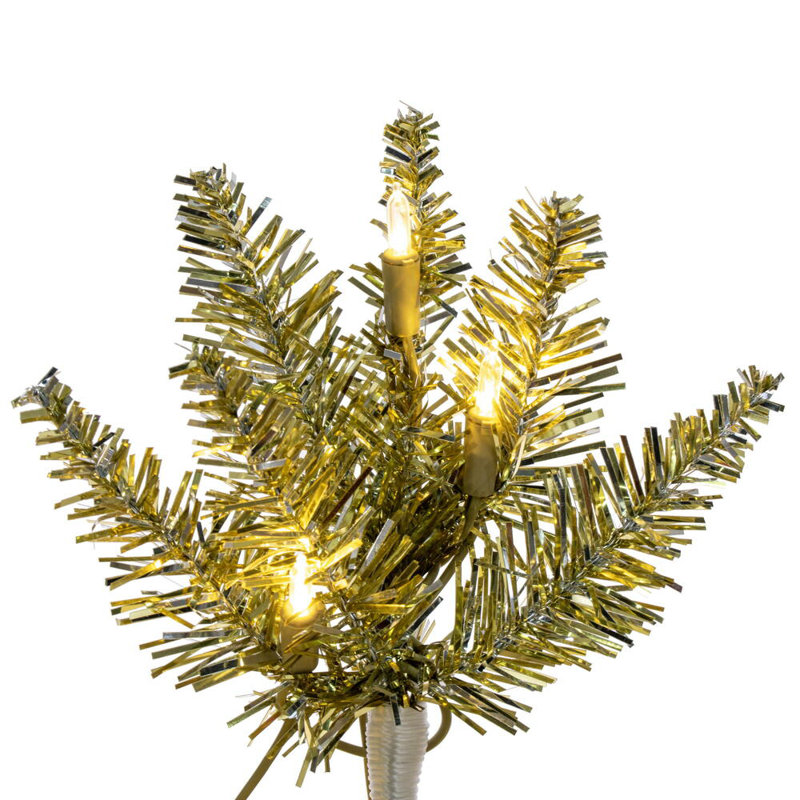 Artificial Christmas Tree with Lights, 6.5'