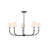 Greta 5-Light Steel Chandelier-1963527751