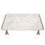 Console en faux marbre