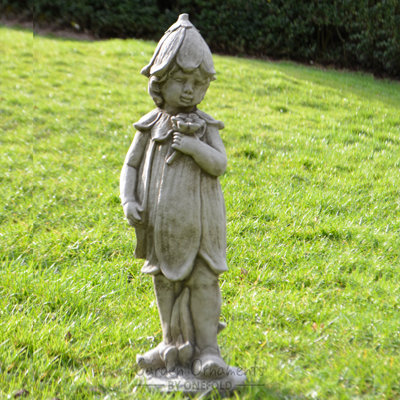 Louis Weather Resistant Stone Garden Statue