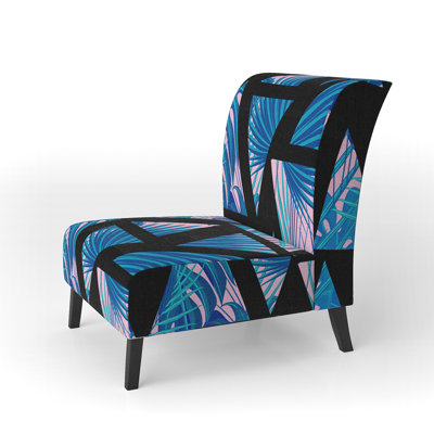 Fauteuil de chambre rembourré Mid-Century