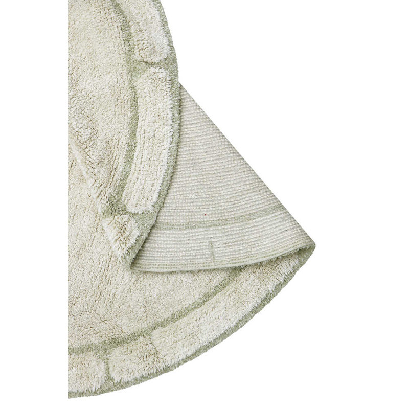 Hand Tufted Area Rug in Natural/Ivory/Olive
