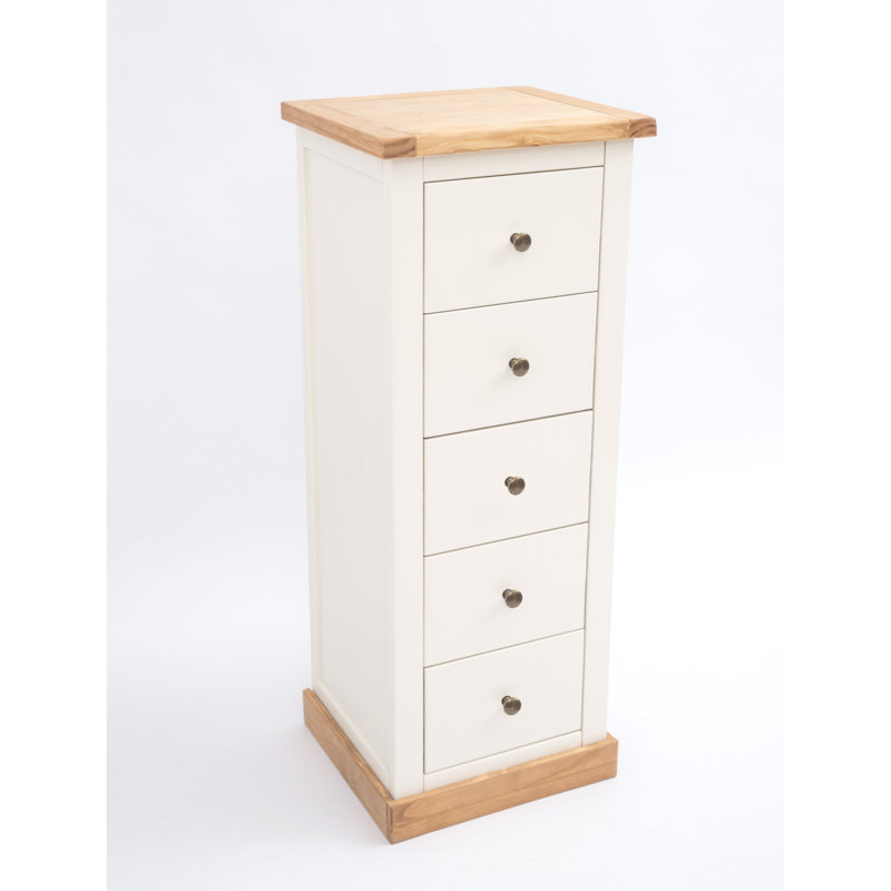 Natalee 45cm W 5 - Drawer Chest of Drawers