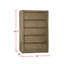 Commode 5 tiroirs Haimo