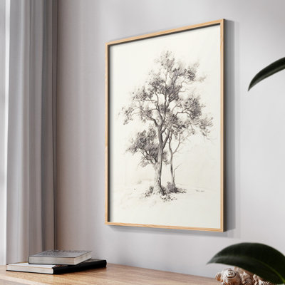 «Vintage Landscape I» sur papier